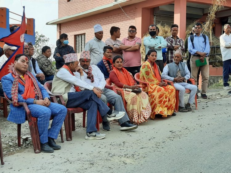 बनेपा नगरमा चुनाव लक्षित घरदैलो अभियान सुरु