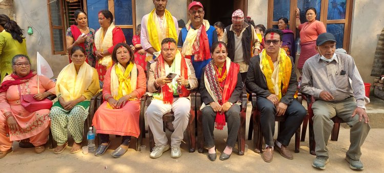 धुलिखेल नगरमा सुरु भयो घर दैलो अभियान